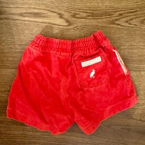 The Beaufort Bonnet Company Red Sheffield shorts